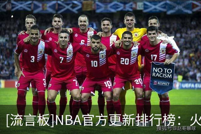 [流言板]NBA官方更新排行榜：火箭等6队3-0，热火、勇士等7队0-3